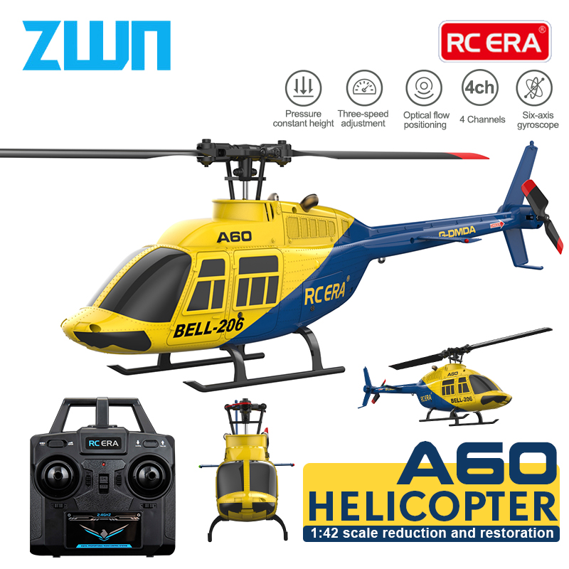 Rc Helicopter Nitro - Helicóptero A60 RC 2.4G 6-Aixs Giroscópio