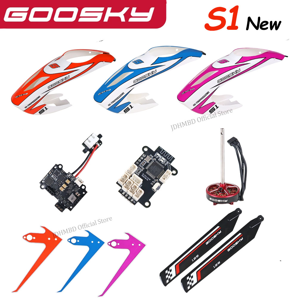 Rc Helicopter Bag - Novo goosky s1 helicóptero peças de