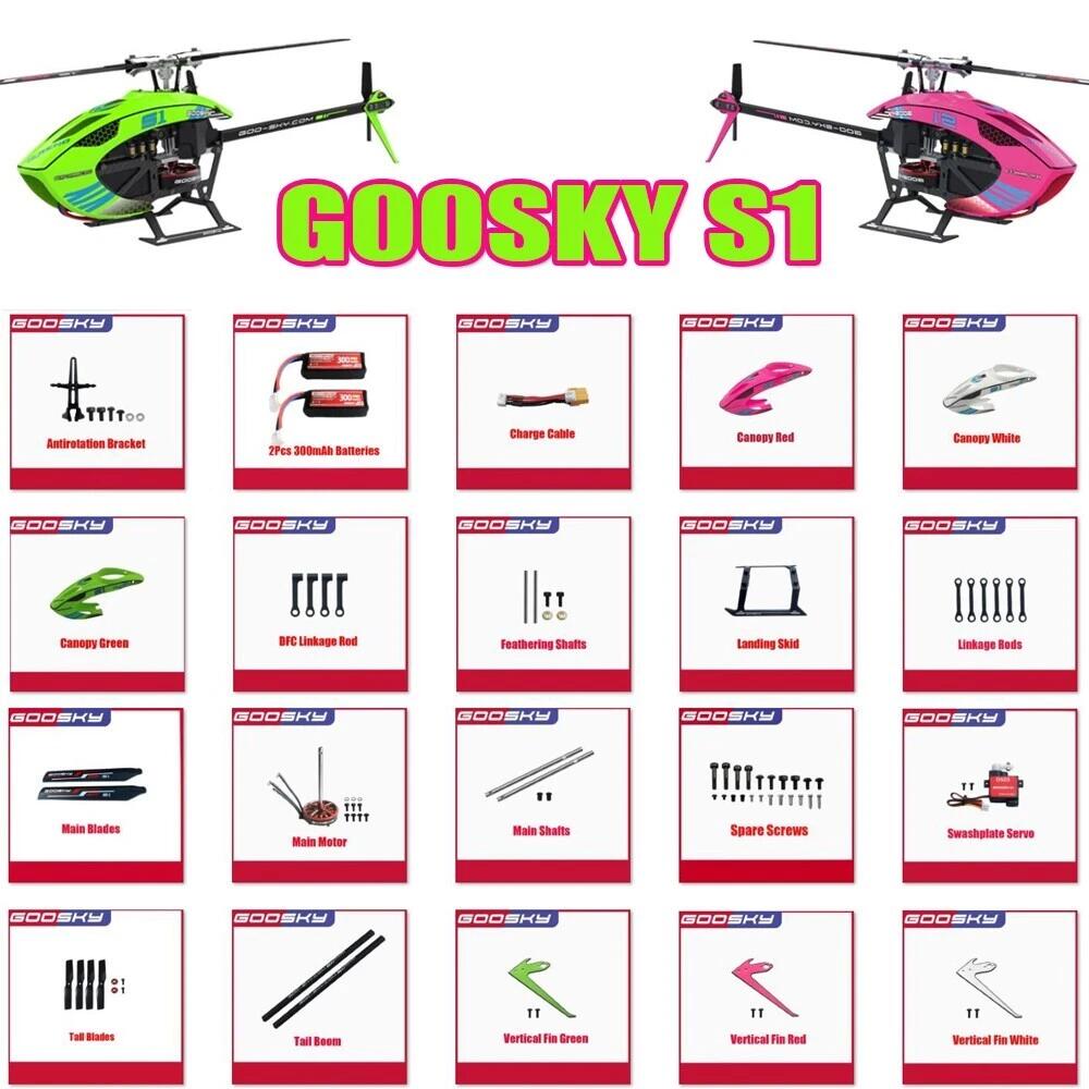 Rc Helicopter Bag - Acessórios de Substituição para Helicóptero RC