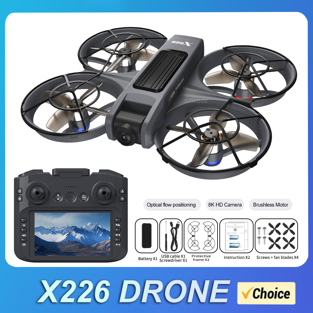 Rc Helicopter Electric - NOVO Drone RC X226 2.4G 5G