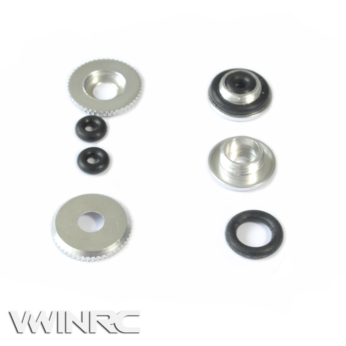 Rc Helicopter Nitro - Alumínio Canopy Mount Nut Holder Bracket