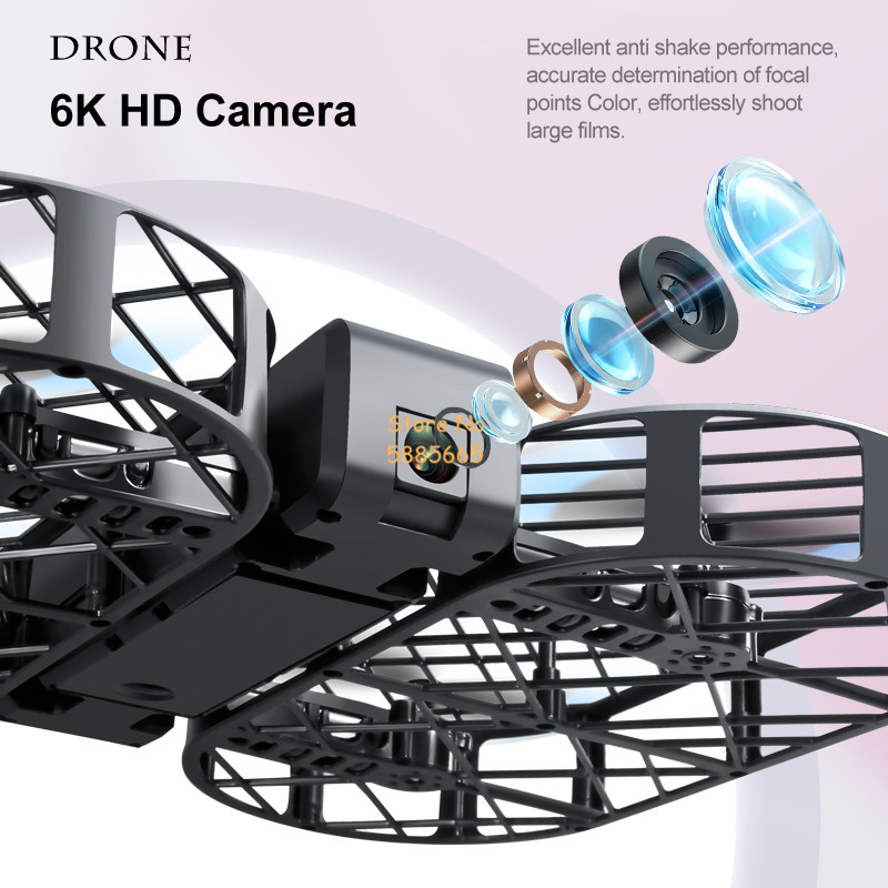 Câmera HD 8K 360 °   Proteção  - Rc Helicopter Case avaliação e preço