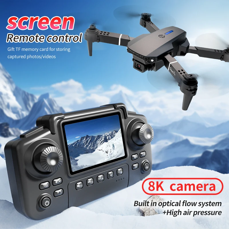 Drone Profissional E88 PRO com - Rc Helicopter Electric avaliação e preço
