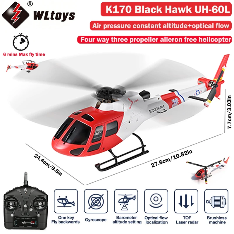 Helicóptero RC WLtoys 4CH K150 - Rc Helicopter Gas avaliação e preço