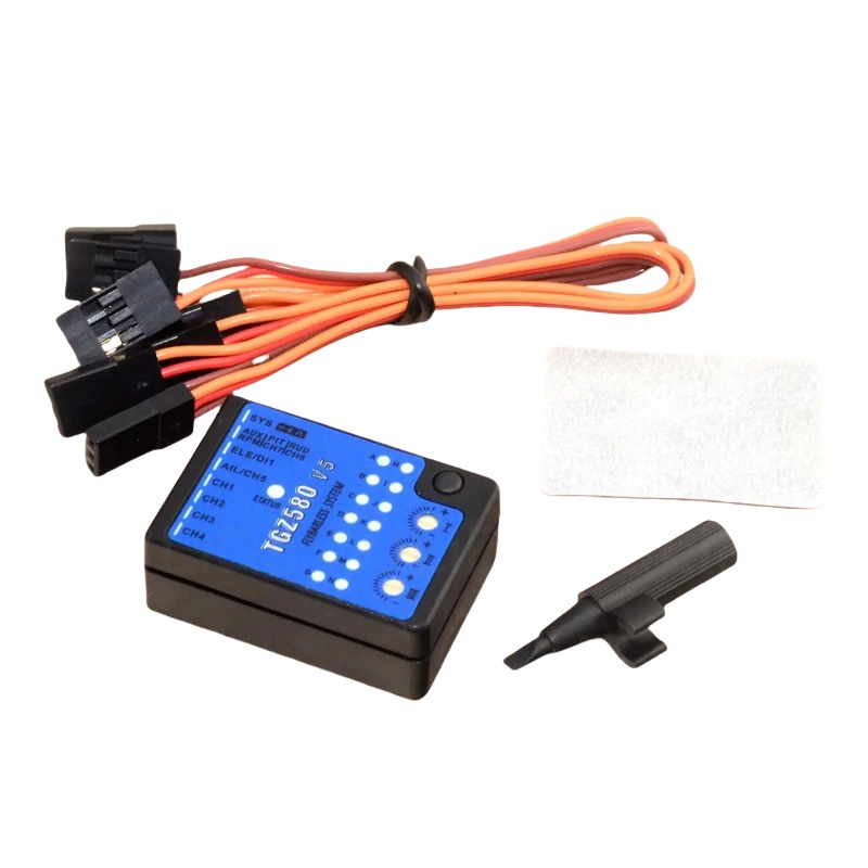 Gz580 v5 3 eixos flybarless gi - Rc Helicopter Nitro avaliação e preço