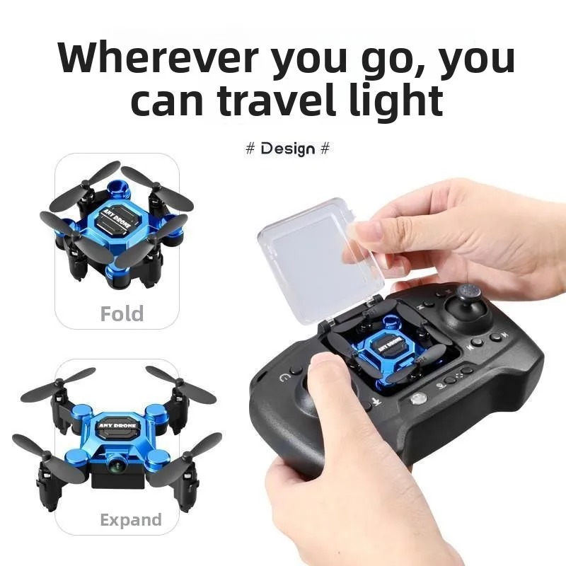 Mini Drone Dobrável com Câmera - Rc Helicopter Charger avaliação e preço