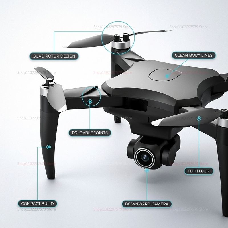Mini Drone YL01 com Câmera 8K  - Rc Helicopter Large avaliação e preço