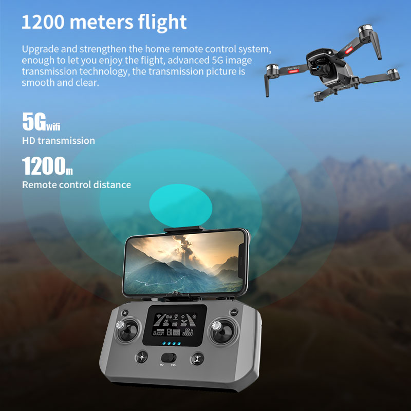 L106 Pro 3 Drone 5G WIFI FPV D - Rc Helicopter Charger avaliação e preço